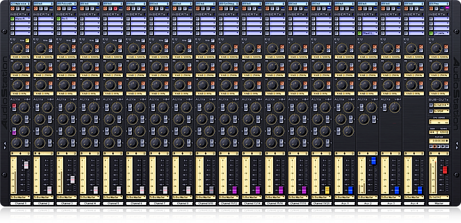 Il mixer digitale VST