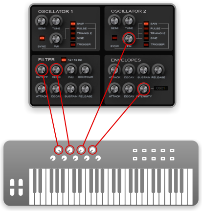 VST parameters control